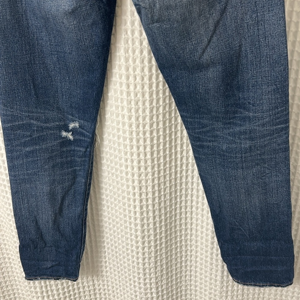 Moussy Distressed Button Fly Jeans Size 25 - Picture 6 of 9